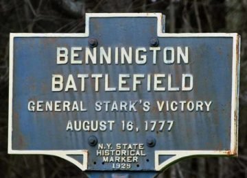 Battle of Bennington marker