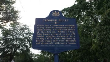 Battle of Crooked Billet marker