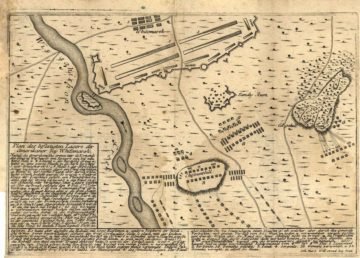 Battle of Whitemarsh old map