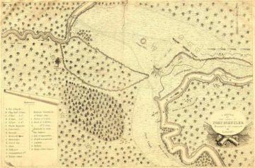 Siege of Fort Stanwix map
