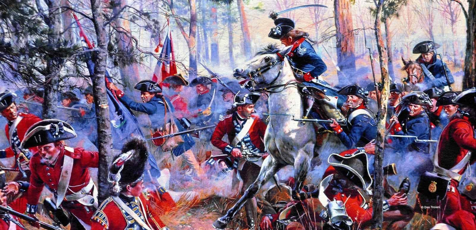 The Battle Of Cowpens January 17 1781 Near Cowpens South - 