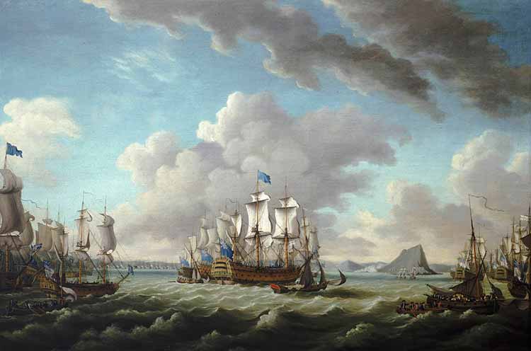 revolutionary war sea battles