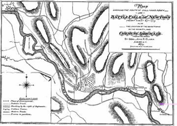 Battle of Newtown map