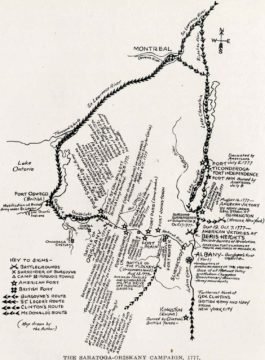 Battle of Oriskany main map