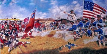 Fighting at the Battle of Cowpens