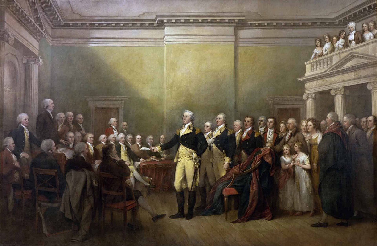 George Washington Resigns Commission
