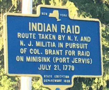 Indian raid marker