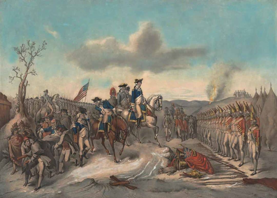 Battle of Trenton, December 26, 1776 at Trenton, New Jersey