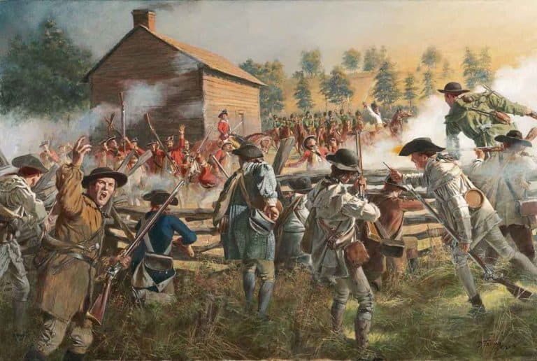 Battle of Williamson's Plantation (Huck's Defeat) • American ...