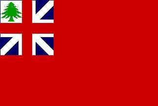 Second Flag of New England 1707-1775